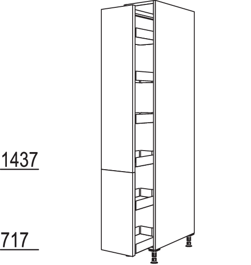 Apothekerschrank HDA30-3