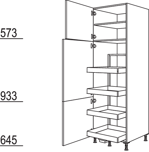 XL-Vorratsschrank Cargo HDC50-2X