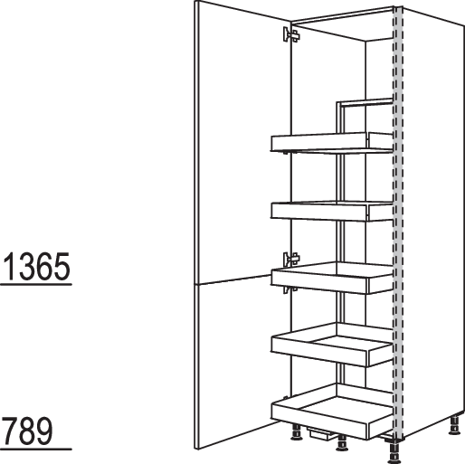 XL-Vorratsschrank Cargo NHSC50-2X