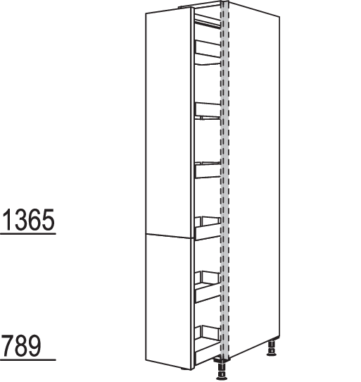 XL-Apothekerschrank NHSA30-2X