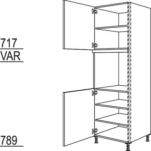 XL-Geräte-Umbau Backofen NGSO-2X