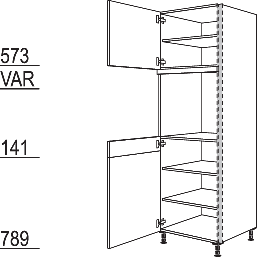XL-Geräte-Umbau Backofen NGSOV-2X