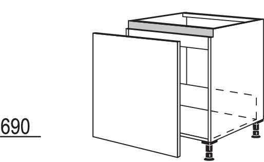 Spülenschrank NSPUAL60
