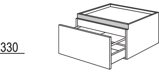 Spülen-Auszugschrank NSPUA100-36