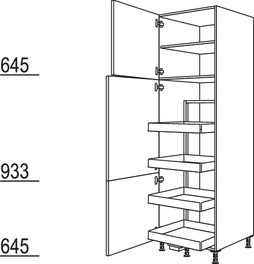XL-Vorratsschrank Cargo HDC50-3X