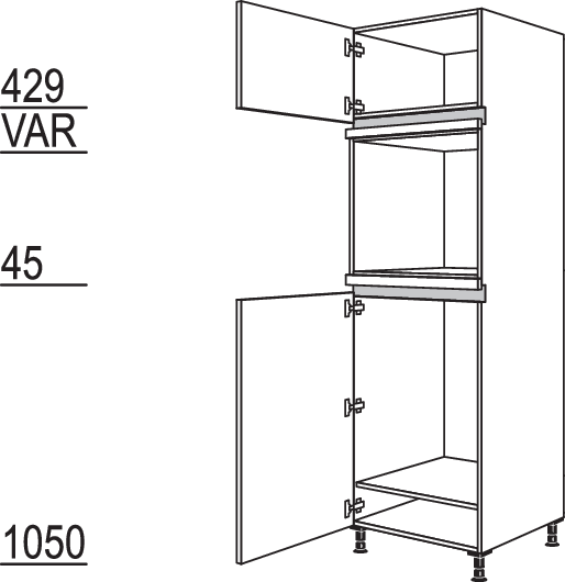 XL-Geräte-Umbau Kühlautomat und Backofen NG88O-3X