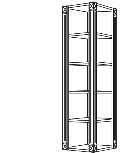 Abschlussregal Landhaus ARA-PI-3