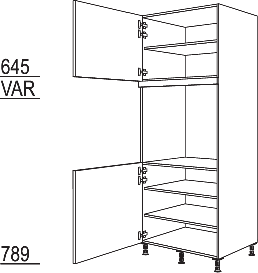 XL-Geräte-Umbau Backofen GDAO76-3X