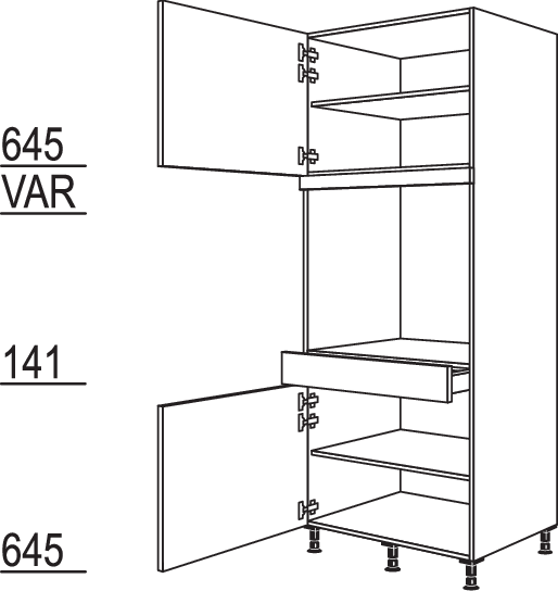 XL-Geräte-Umbau Backofen GAOS76-3X