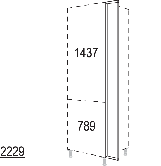 XL-Frontpassstück HPD20-3X