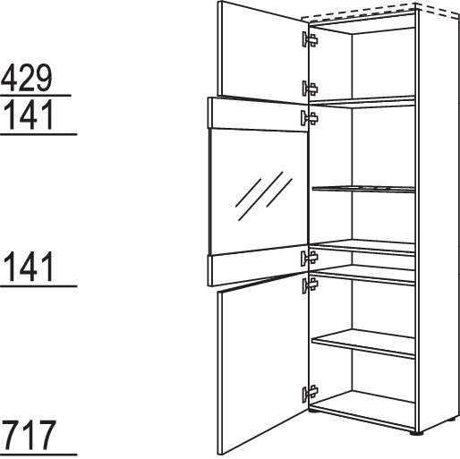 Vitrine VG45-202