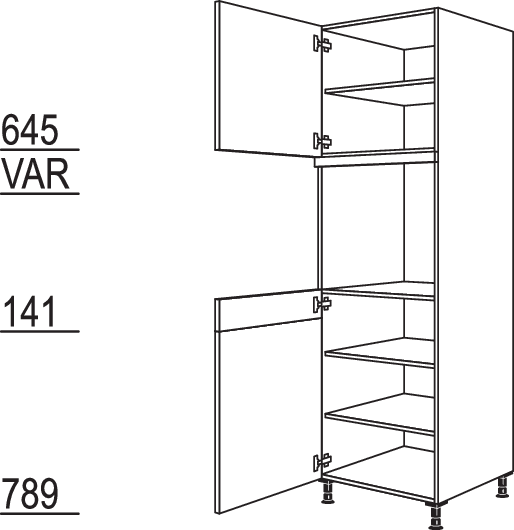 XL-Geräte-Umbau Backofen GDO-3X
