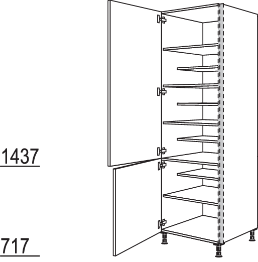 Schuhschrank NHSWS60-3