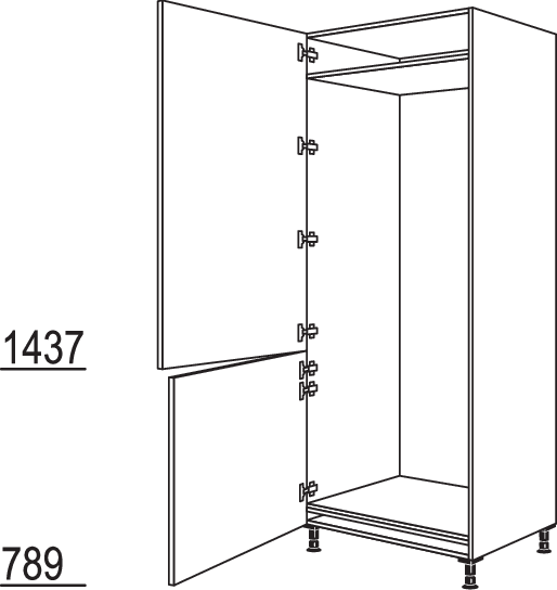 XL-Geräte-Umbau Kühl-Gefrierautomat GD194-76-3X