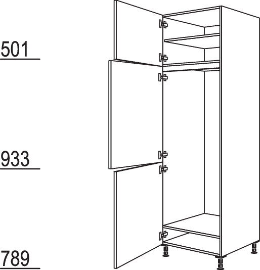XL-Geräte-Umbau Kühl-Gefrierautomat GD145-3X