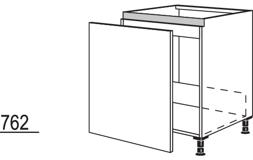 XL-Spülenschrank NSPUAL60-X