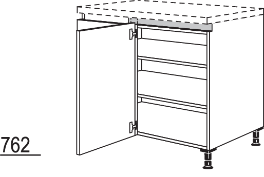 XL-Eckschrank NUE90-40-X