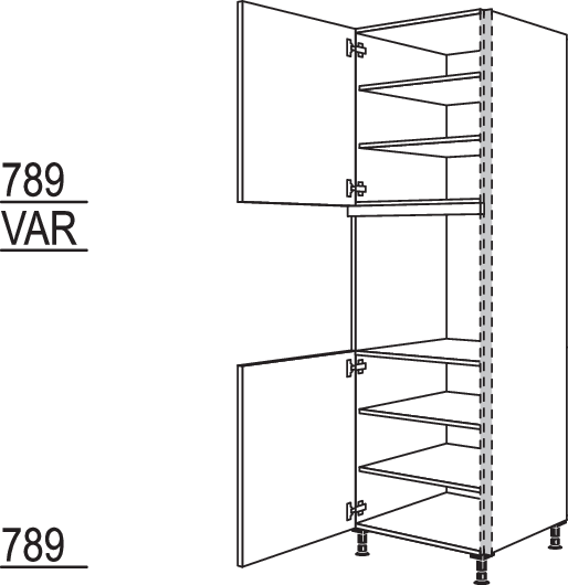 XL-Geräte-Umbau Backofen NGSO-3X