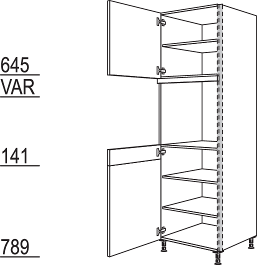 XL-Geräte-Umbau Backofen NGSOV-3X