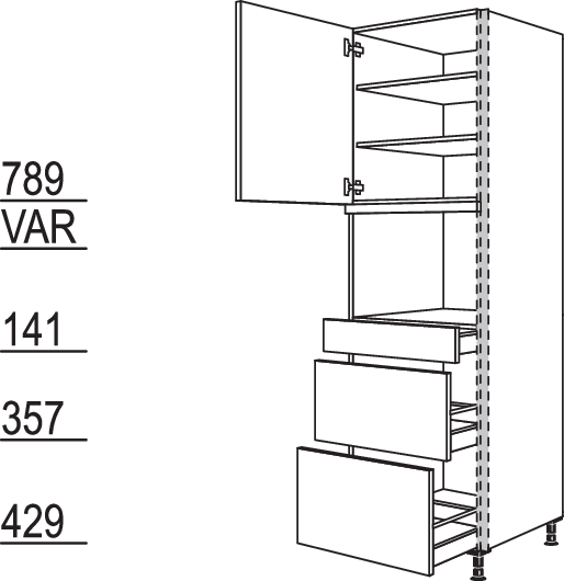 XL-Geräte-Umbau für Dampfgarer / Kompaktgerät NGSDKS2A-3X