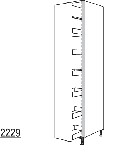 XL-Apothekerschrank NHSAF30-3X