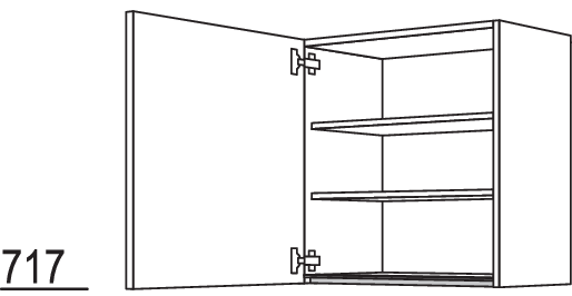 Wandschrank NW100-1