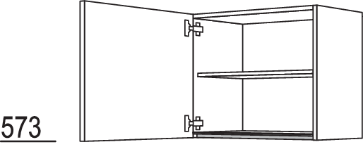 Wandschrank NW100-58