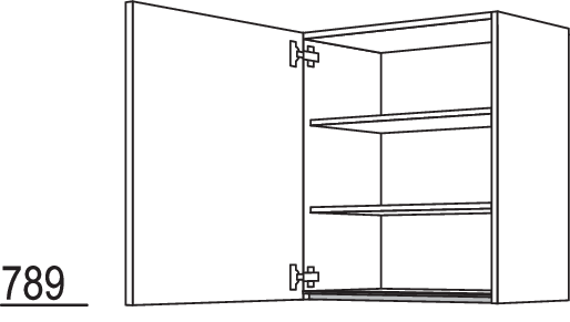 Wandschrank NW100-2