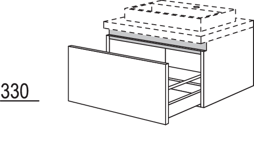 Waschtischschrank NBWA60-36