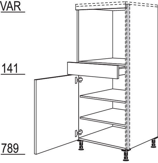 XL-Geräte-Umbau Backofen NGSOS-X
