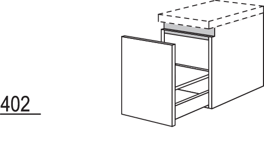 Auszugschrank NBUA120-43
