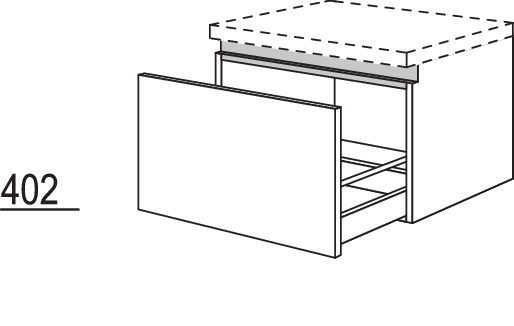 Auszugschrank NBUA60-43