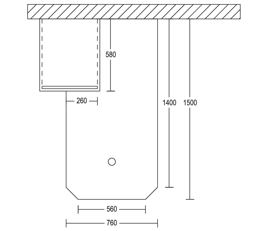 Ansetztisch, Planungsbeispiel 4 APDT6
