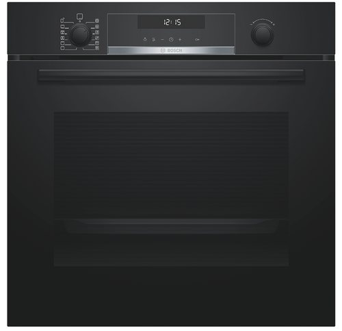BOSCH Exklusiv-Einbaubackofen HBG578EB7 mit Pyrolyse Schwarz HBG578EB7