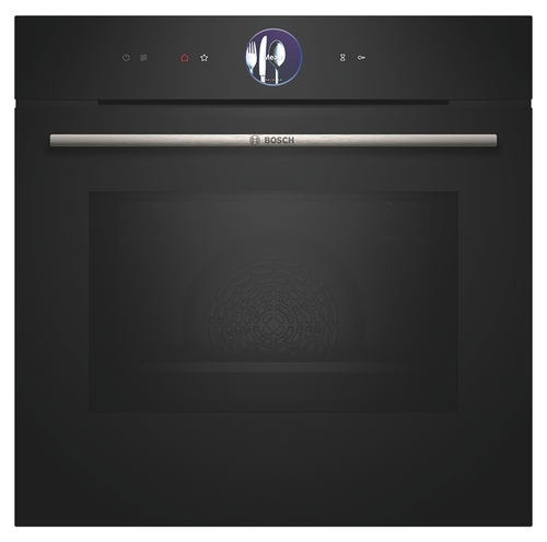 BOSCH Einbaubackofen HMG7361B1 mit Hydrolyse Schwarz HMG7361B1
