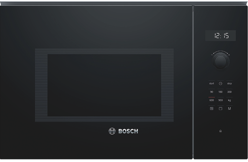 BOSCH Mikrowelle BEL554MB0 mit Grillfunktion, mit Linksanschlag Schwarz BEL554MB0