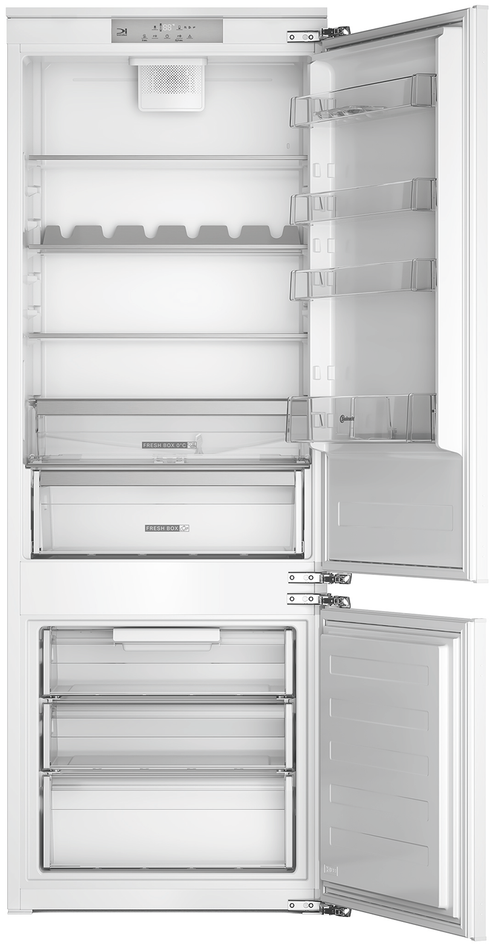 BAUKNECHT Integrierte Kühl- Gefrierkombination B70 410 2, 700 mm breit B704102