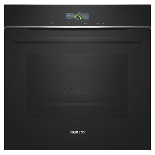 SIEMENS Einbaubackofen HB734G1B1 mit Katalyse Schwarz HB734G1B1