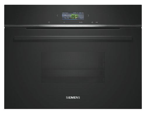 SIEMENS Einbau-Dampfgarer CD714GXB1 mit Hydrolyse Schwarz CD714GXB1