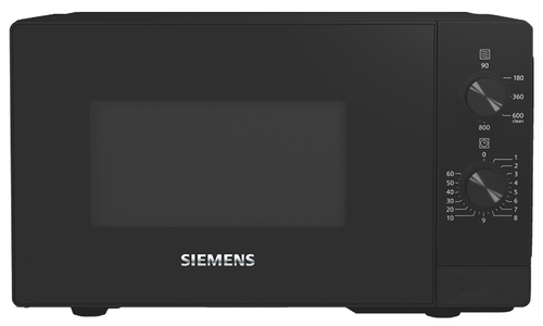 SIEMENS Mikrowelle FF020LMB2, mit Linksanschlag Schwarz FF020LMB2