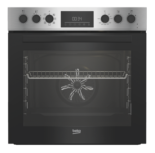 BEKO Einbauherd BBUM113N1X mit Hydrolyse Edelstahl BBUM113N1X