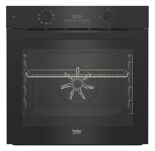 BEKO Einbaubackofen BBIS173N0B mit Hydrolyse Schwarz BBIS173N0B