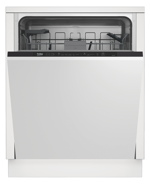 BEKO Vollintegrierter Geschirrspüler BDIN16N30S, 6 Programme BDIN16N30S