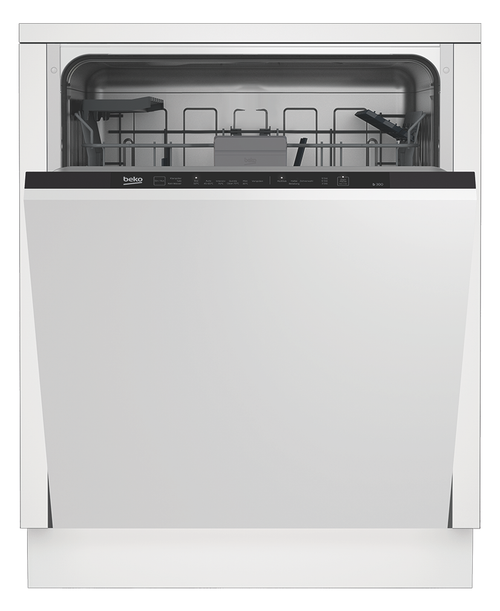 BEKO Vollintegrierter Geschirrspüler BDIN16N30, 6 Programme BDIN16N30