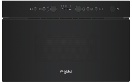 WHIRLPOOL Mikrowelle WNMN1O2BKF, mit Rechtsanschlag Schwarz WNMN1O2BKF