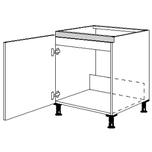 Spülenschrank Line-N 720 mm