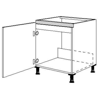 Spülenschrank Line-N 720 mm