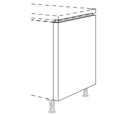 Passleiste -Wange Line-N 720 mm