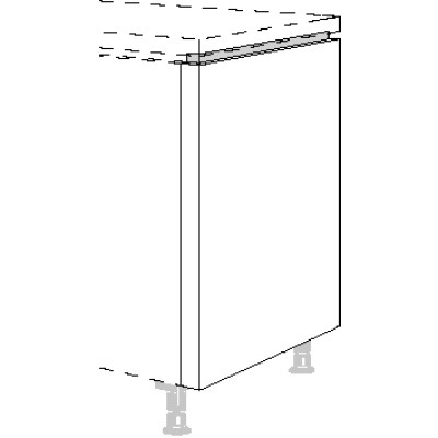 Passleisten-Wangen Line N XL 792 mm