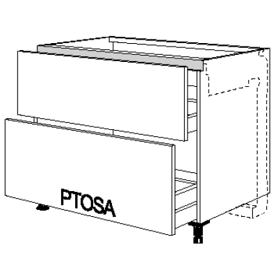 Kochstellenschrank Line-N-One-X 792